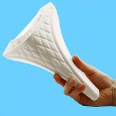 Lüks Mobilya Kanepe Sehpa TV Ünitesi Koltuk Puf Ayağı 20 cm Beyaz Baza Ayak - 2