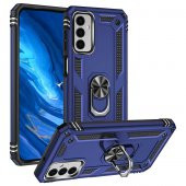 Samsung Galaxy M23 Kılıf Sofya Yüzüklü Standlı Silikon Kılıf - 4