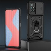 Xiaomi Redmi Note 11 Kılıf Pars Lens Yüzüklü Silikon Kılıf - 1