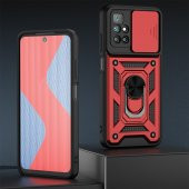 Xiaomi Redmi Note 11 Kılıf Pars Lens Yüzüklü Silikon Kılıf - 2