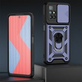 Xiaomi Redmi Note 11 Kılıf Pars Lens Yüzüklü Silikon Kılıf - 3