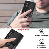 Xiaomi Redmi Note 11 Kılıf Pars Lens Yüzüklü Silikon Kılıf - 6