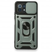 Xiaomi Mİ 11 Lite Kılıf Pars Lens Yüzüklü Standlı Silikon Kılıf - 2