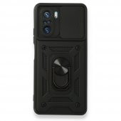 Xiaomi Redmi K40 Pro Kılıf Pars Lens Yüzüklü Silikon Kılıf - 1