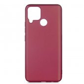 Realme C15 Kılıf Premium Rubber Renkli Silikon Kılıf - 5