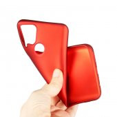 Realme C15 Kılıf Premium Rubber Renkli Silikon Kılıf - 11