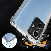 Xiaomi Mi 11T Pro Kılıf Olex TPU Antishock Şeffaf Silikon Kılıf - 6