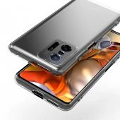 Xiaomi Mi 11T 5G Kılıf Lüx Kamera Korumalı Şeffaf Silikon Kılıf - 5