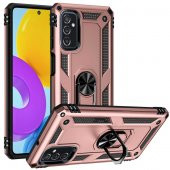 Samsung Galaxy M52 Kılıf Sofya Yüzüklü Standlı Silikon Kılıf - 3