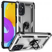 Samsung Galaxy M52 Kılıf Sofya Yüzüklü Standlı Silikon Kılıf - 5