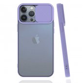 iPhone 13 Pro Max Kılıf Palm Buzlu Kamera Korumalı Silikon Kılıf - 10