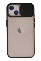 iPhone 13 Mini Kılıf Palm Buzlu Kamera Korumalı Silikon Kılıf - 1