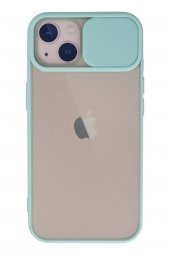 iPhone 13 Mini Kılıf Palm Buzlu Kamera Korumalı Silikon Kılıf - 4