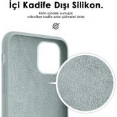 iPhone 13 Mini Kılıf Nano İçi Kadife Lansman Silikon Kılıf - 5