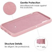 iPhone 13 Mini Kılıf Nano İçi Kadife Lansman Silikon Kılıf - 6