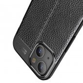 iPhone 13 Kılıf Focus Derili Kamera Korumalı Kılıf - 6