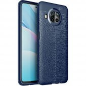 Xiaomi Redmi Note 9 Pro 5G Kılıf Focus Derili Silikon Kılıf - 6