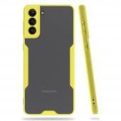 Samsung Galaxy S21 Plus Kılıf Platin Kamera Koruma Silikon Kılıf - 2