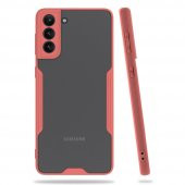 Samsung Galaxy S21 Plus Kılıf Platin Kamera Koruma Silikon Kılıf - 4