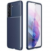 Samsung Galaxy S21 FE Kılıf Focus Karbon Kamera Korumalı Kılıf - 5