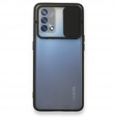 Oppo A74 4G Kılıf Palm Buzlu Kamera Korumalı Silikon Kılıf - 1