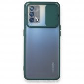 Oppo A74 4G Kılıf Palm Buzlu Kamera Korumalı Silikon Kılıf - 3