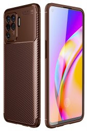 Oppo Reno 5 Lite Kılıf Focus Karbon Silikon Kılıf - 1