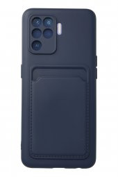 Oppo Reno 5 Lite Kılıf Kelvin Kartvizitli Şık Silikon Kılıf - 3