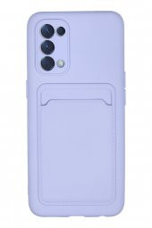 Oppo Reno 5 Kılıf Kelvin Kartvizitli Şık Silikon Kılıf - 2