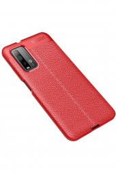 Xiaomi Redmi 9T Kılıf Focus Derili Silikon Kılıf - 5