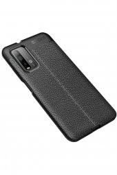 Xiaomi Redmi 9T Kılıf Focus Derili Silikon Kılıf - 7