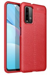 Xiaomi Redmi 9T Kılıf Focus Derili Silikon Kılıf - 4