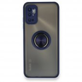 Xiaomi Redmi Note 10 Pro Kılıf Montreal Yüzüklü Silikon Kılıf - 2