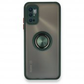 Xiaomi Redmi Note 10 Pro Kılıf Montreal Yüzüklü Silikon Kılıf - 4