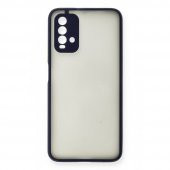 Xiaomi Redmi 9T Kılıf Arkası Buzlu Montreal Silikon Kapak - 1
