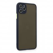 Apple iPhone 11 Pro Max Kılıf Arkası Buzlu Montreal Silikon Kapak - 3