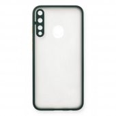 Huawei P40 Lite E Kılıf Arkası Buzlu Montreal Silikon Kapak - 7