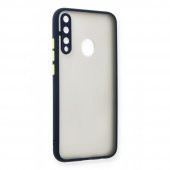 Huawei P40 Lite E Kılıf Arkası Buzlu Montreal Silikon Kapak - 3