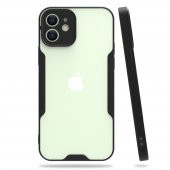 Apple iPhone 12 Kılıf Platin Tam Koruma Şık Silikon Kapak - 1