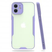 Apple iPhone 12 Kılıf Platin Tam Koruma Şık Silikon Kapak - 5