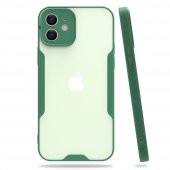 Apple iPhone 12 Kılıf Platin Tam Koruma Şık Silikon Kapak - 8
