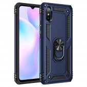 Xiaomi Redmi 9A Kılıf Sofya Yüzüklü Standlı Korumalı Kılıf - 7