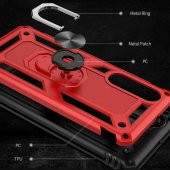 Xiaomi Redmi 8 Kılıf Sofya Yüzüklü Standlı Korumalı Kılıf - 2