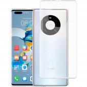 Huawei Mate 40 Pro Kılıf Lüx Kamera Korumalı Şeffaf Silikon Kılıf - 1