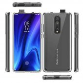 Xiaomi Mi 9T Kılıf Lüx Kamera Korumalı Şeffaf Silikon Kılıf - 1