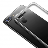 Apple iPhone 7 Plus Kılıf Lüx Şeffaf Silikon Kılıf - 2