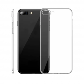 Apple iPhone 8 Plus Kılıf Lüx Şeffaf Silikon Kılıf - 1