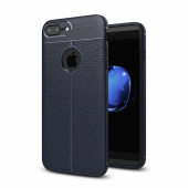 iPhone 7 Plus Kılıf Focus Deri Görünümlü Silikon Kılıf Kapak - 3