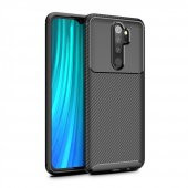 Xiaomi Redmi Note 8 Pro Kılıf Focus Karbon Kılıf Esnek Kapak - 1