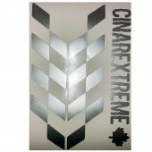 Yaldızlı Gümüş Damalı Kask Motosiklet Sticker Takımı Çınar Extreme - 2